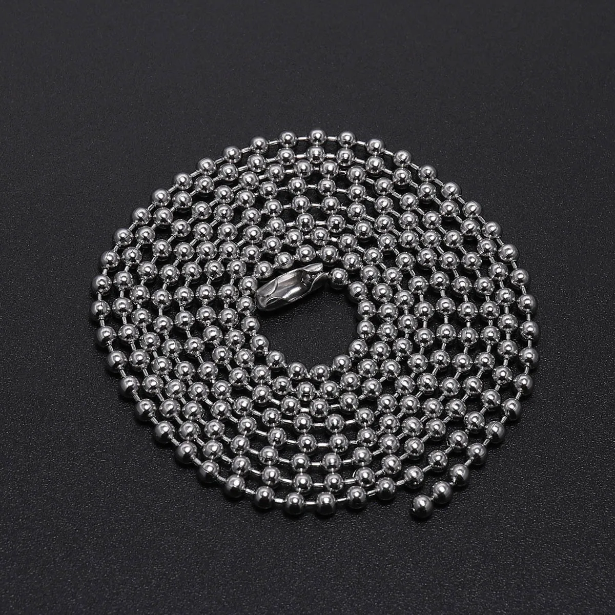 Wholesale Jewelry Accessories Chain Stainless Steel Ball Chain Key Beads Chain