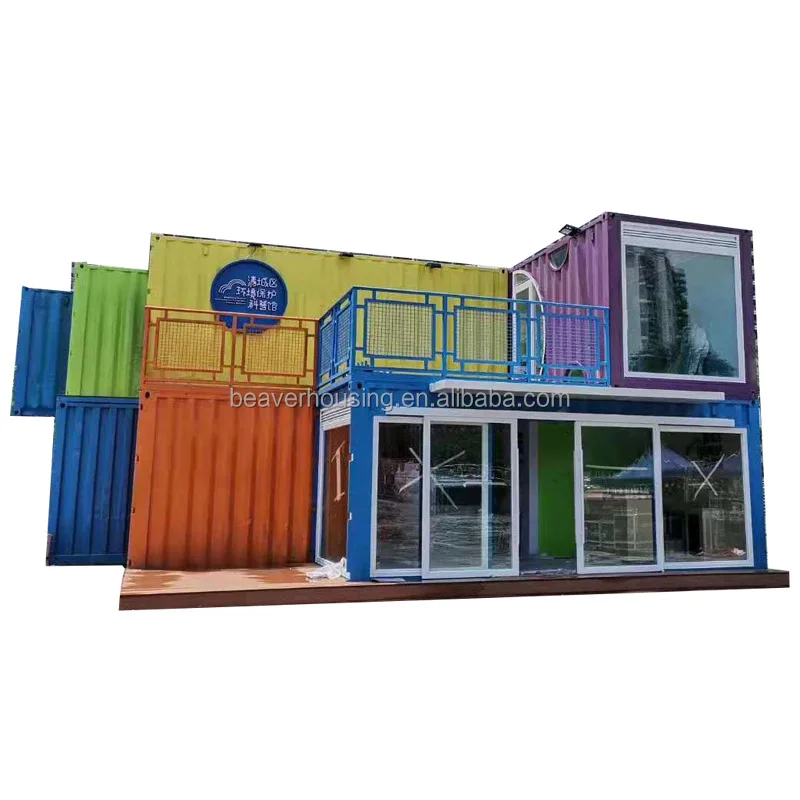 Container showroom in prefab house  mobile home living Container House for sale