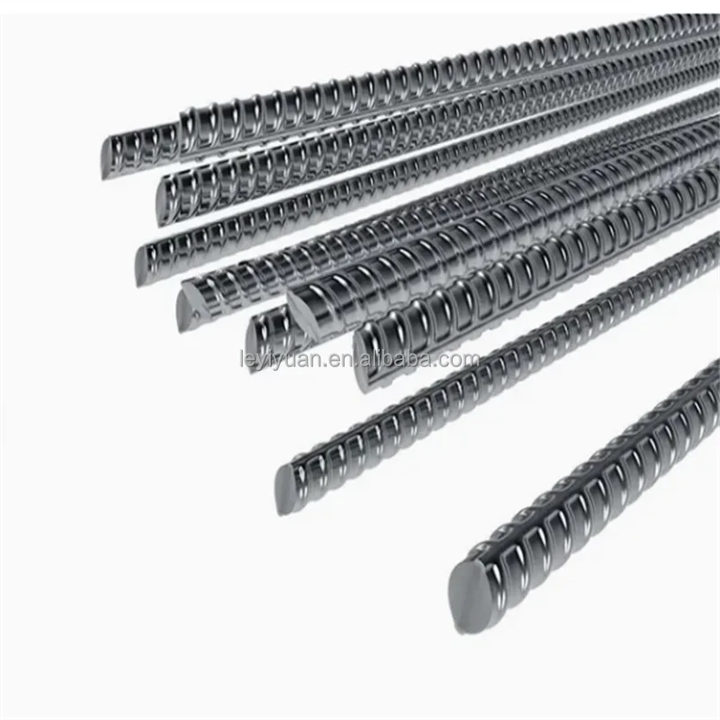 Hot Rolled Reinforcing TMT Deformed Steel Rebar Modern Design HRB335 HRB400E HRB500 12M Hot Rolled Rebars for Construction