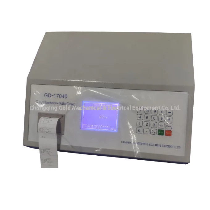 Electronic Petroleum Tester X-ray Fluorscence Sulfur Analyzer for Oil / Petroleum