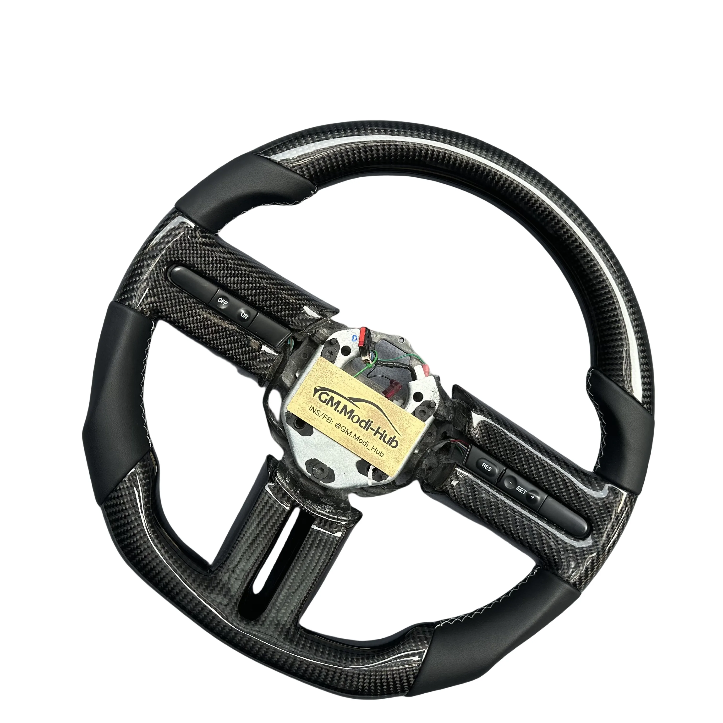 GM.Modi-Hub высококачественное карбоновое Автомобильное рулевое колесо для Ford 2005 2006 2007 2008 2009 Mustang