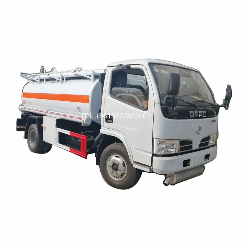 factory direct selling good quality dongfeng 4x2 RHD LHD 3m3 4m3 5m3 oil  fuel tank truck