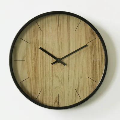 Excellent Workmanship Round Look Pointers Custom Decorative Wall Clock China