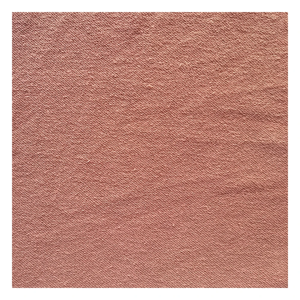 Плотная махровая ткань для свитера из чесаного хлопка, теплая ткань для спортивной одежды на осень и зиму