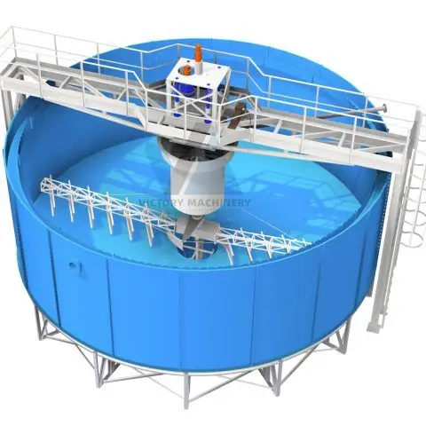 High efficiency mining thickener mineral tailing thickener for beneficiation process