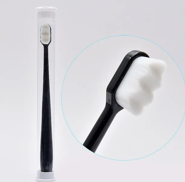 Pure white Adult Pregnant Woman deep cleaning eco Tooth Brush teeth Super Ultra Soft Bristles nano Toothbrush for Oral care Tool