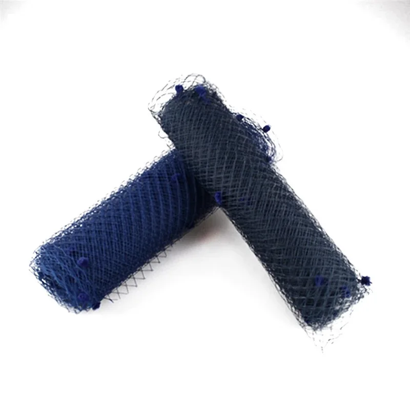 25 CM/45CM Width Birdcage Veils With Dot Bride Wedding Fascinator Hat Mesh DIY Hair Accessories Net Fabric Headwear Veillings