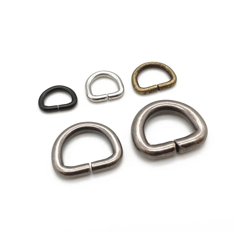 Bag D Buckle Ring Metal Handbag Hardware Accessories D Ring for Purse