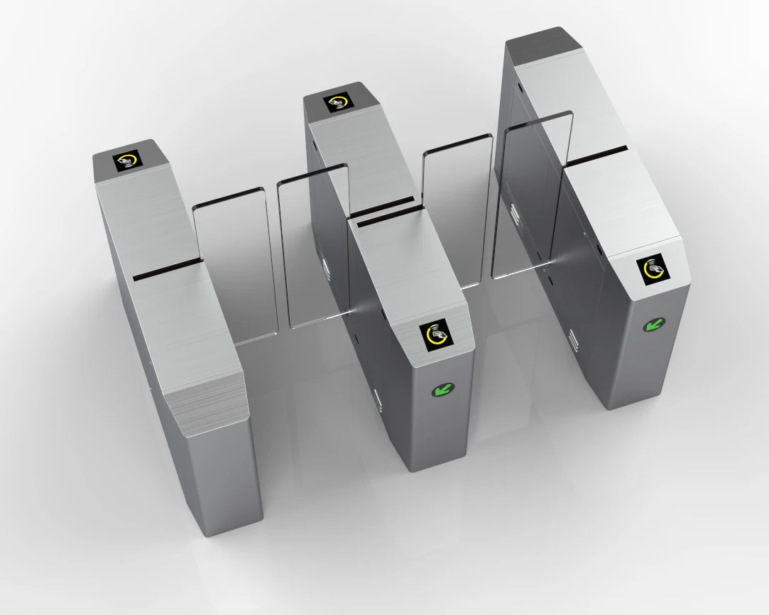 High Quality Auto Access Control Full Heingh Sliding Barrier Turnstile Gate with Personal Security Equipment