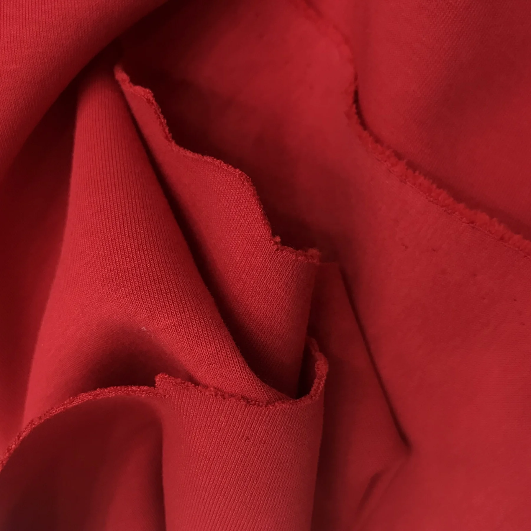 350gsm Spandex double knit scuba fabric 85% Cotton10%PE5%SP