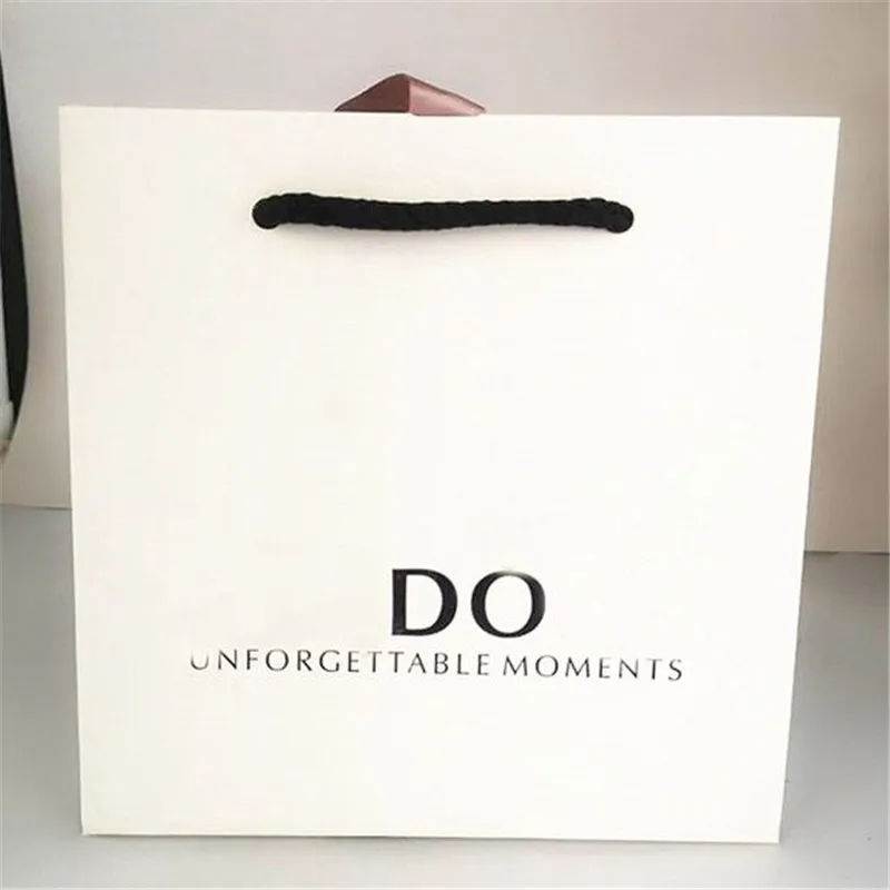 5 suit Set of piece Jewelry Packaging box paper Bag handbag for Pandoraer Bracelet Bangles Rings Necklace Stud Earrings