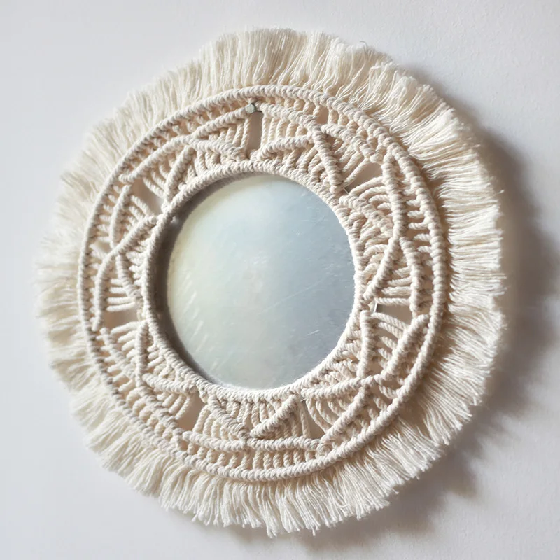 indian wall mirror decorative tapestry modern bedroom living room wall decor mirror