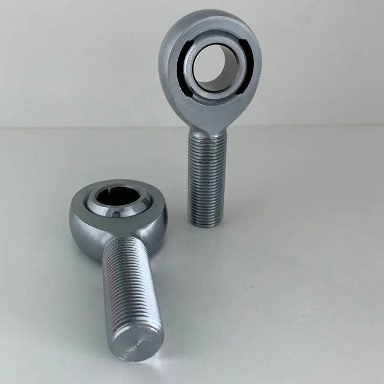 Universal Left And Right Male Threaded Hard Chrome Plated Steel Loader Slot Rod Ends Ball Bearing