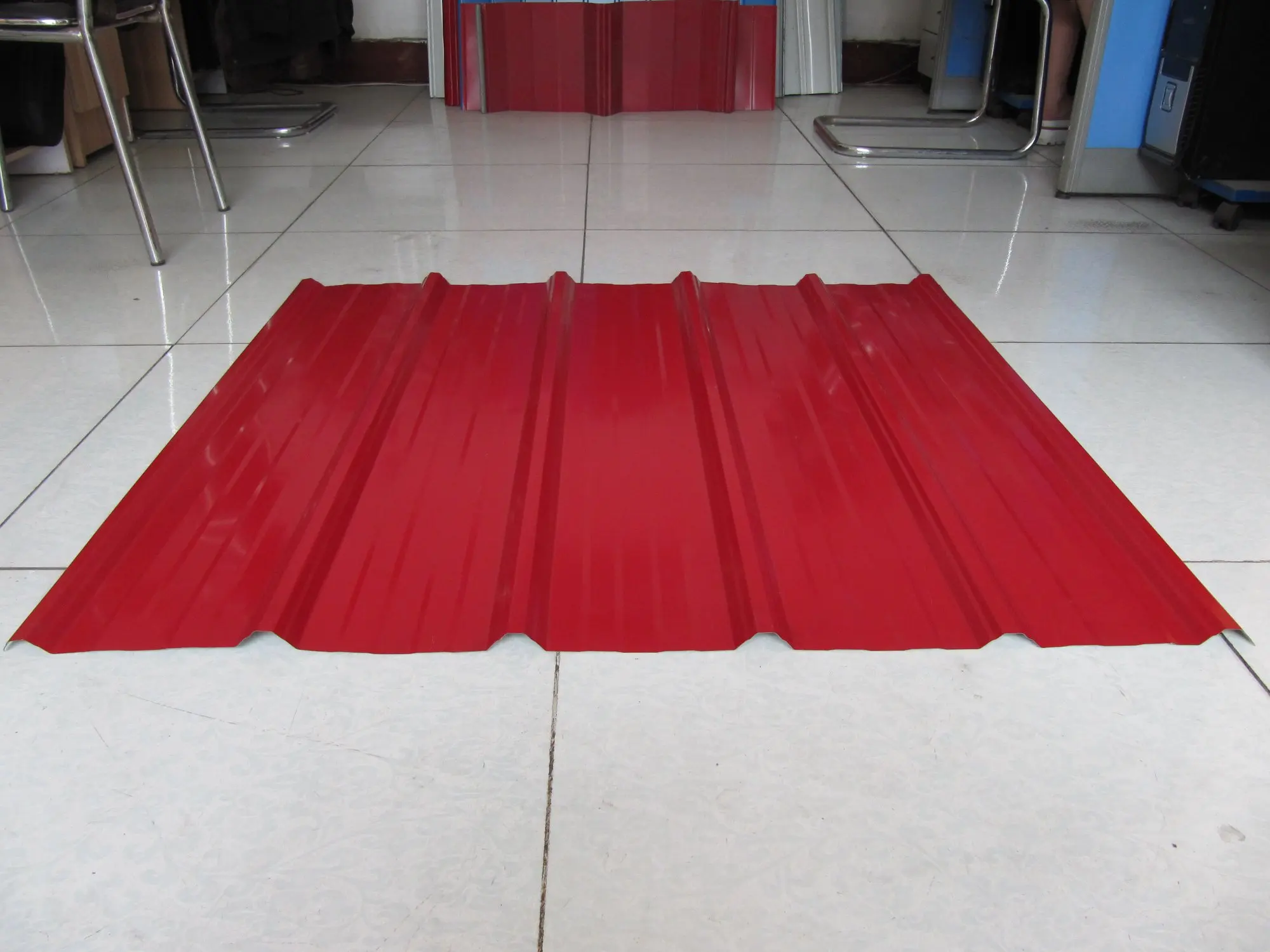 Roofing Sheet Bend IBR Galvanized Cold Roll Forming Machine For Roof Panel