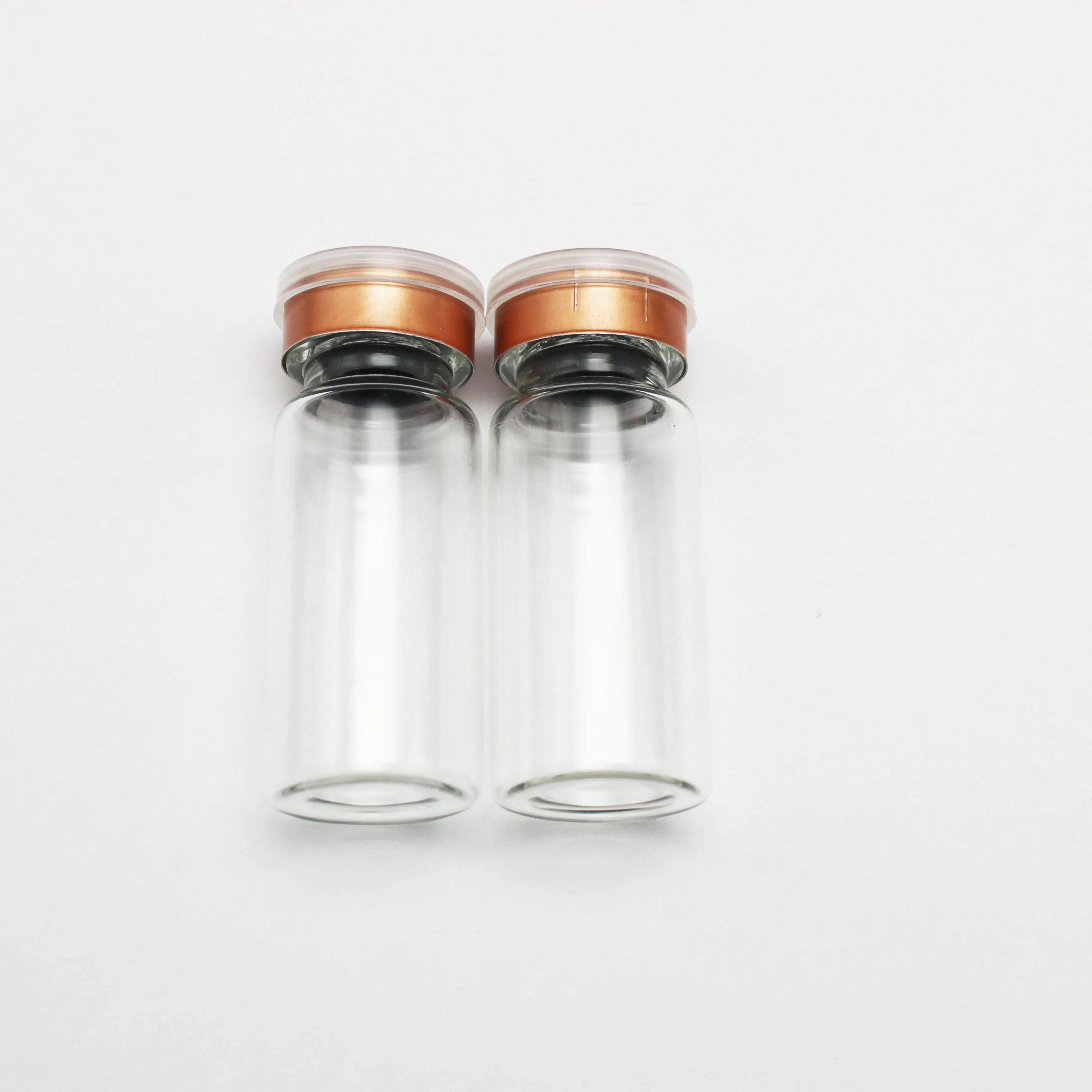 High quality empty Injection Glass Tubular Vials clear liquid medical bottles 10ml penicillin bottle
