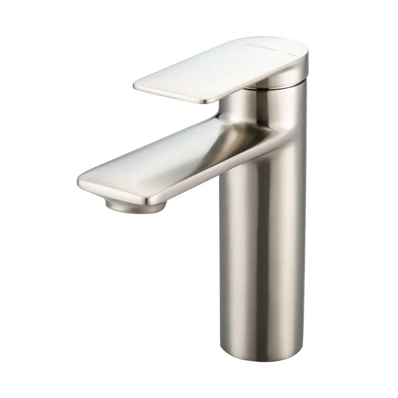 Bravat Stylish Chrome Single Handle Single Hole New Design Bathroom Basin Faucet Tap Antique Brass Basin Mixer Hot And Cold