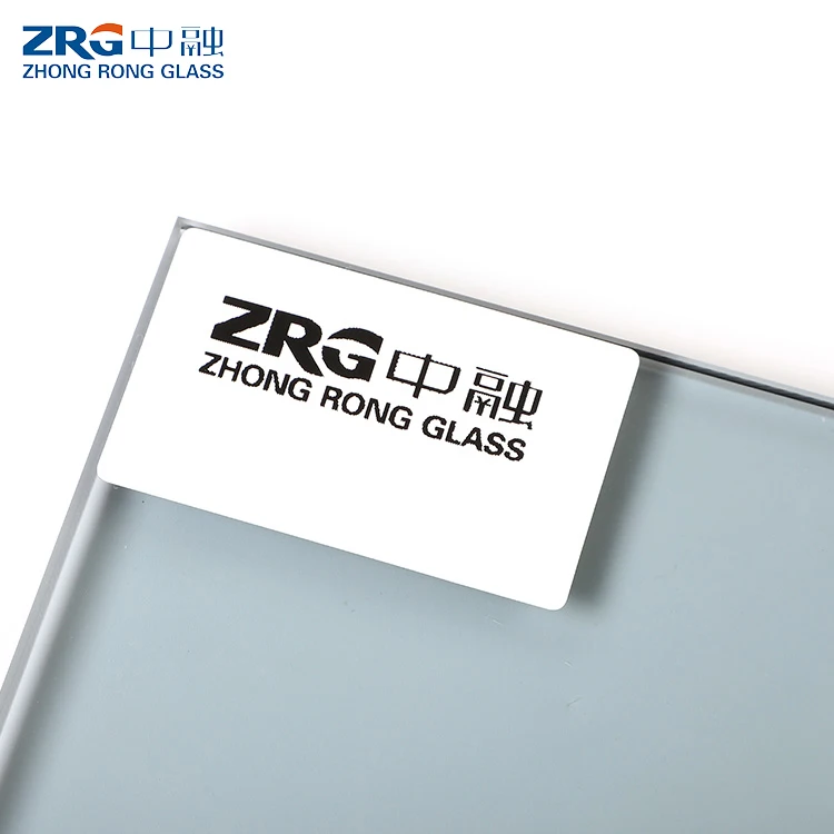 Dark Grey Safety Tempered Glass Crystal Euro Grey Color Tinted Toughened Glass Doors and windows Wall