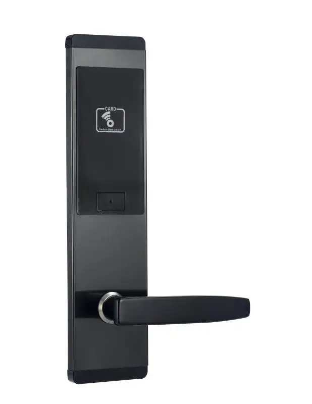 RFID RF цифровой дверной замок, замки для отеля без ключа, с механическим ключом для системы дверного замка