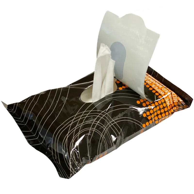 Low Wholesale Prices Car Interior Leather Care Car Cleaning Wet Wipes