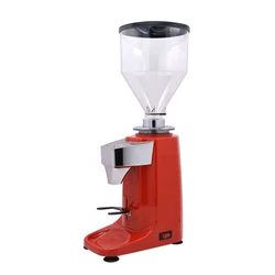 Nibu Espresso Coffee Beans Grinder Commercial Cafe Automatic Grinding Machine Maker Steel Burr Mill Electric Coffee Grinder