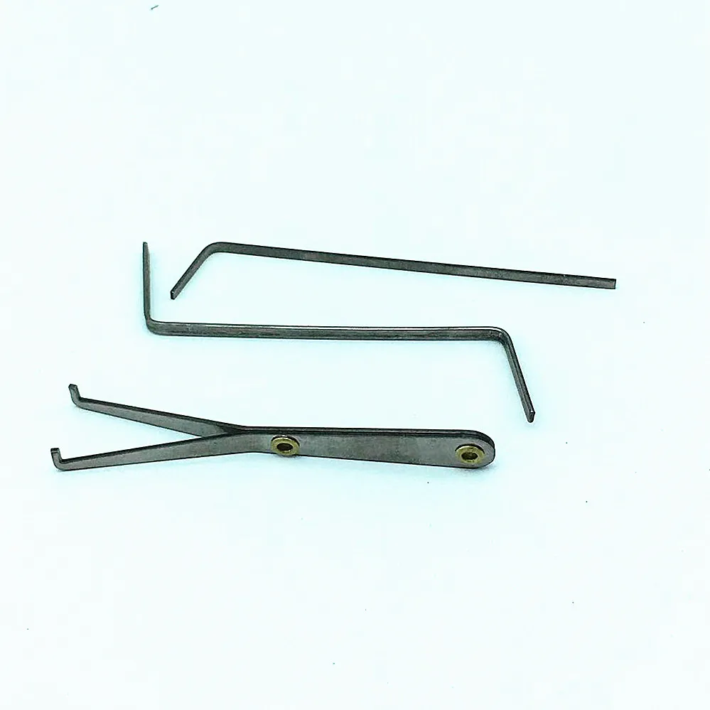 Quick single hook 15 piece locksmith tools word lock core open maintenance lock core household door locksmith tools