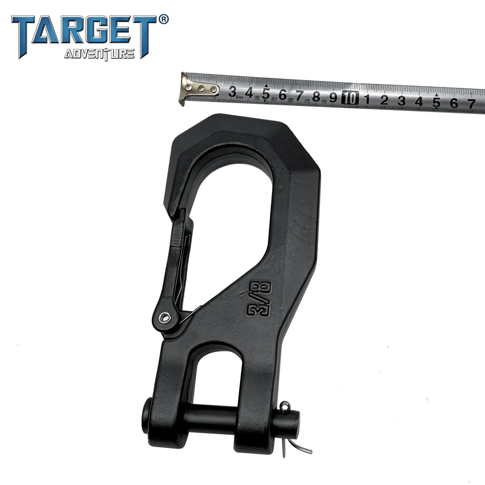 Suitable Winch Heavy Duty Electric Winch Forged Steel Alloy Big Black Hook