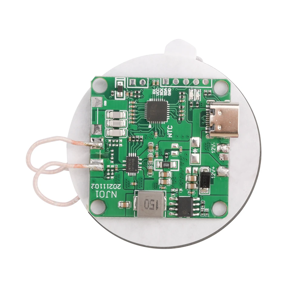 Модуль передатчика беспроводной зарядки DIYMORE высокомощный тип-C 0-8 мм 0-10 20