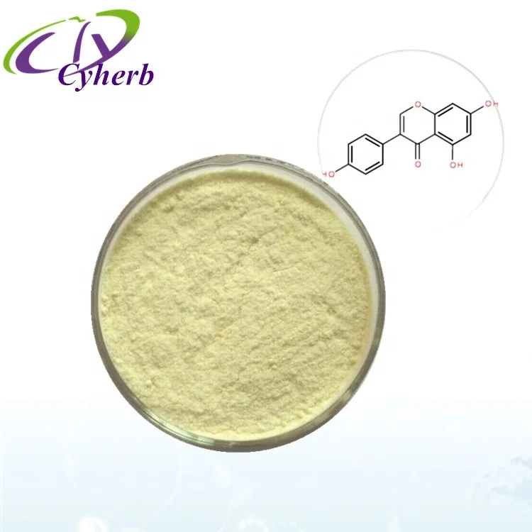 Top quality CAS 446-72-0 98% Genistein powder Genista tinctoria Linn (broom) extract