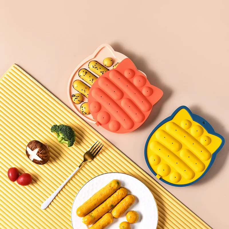 Sausage maker silicone sausage mold DIY hot dog handmade ham cake kitchen making and refrigerated