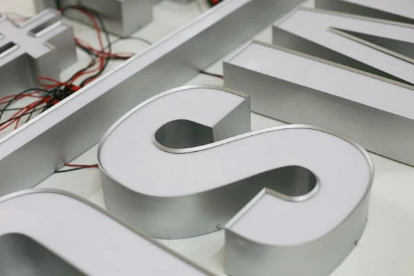 Aluminum coil coated flat aluminum coil rolls with folded edge for signage letters 60mm aluminium strip