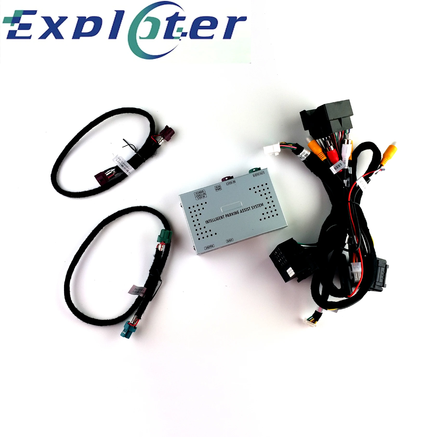 Rearview Camera interface For BMW 2013-2015 To add Front camera with parking guide lines