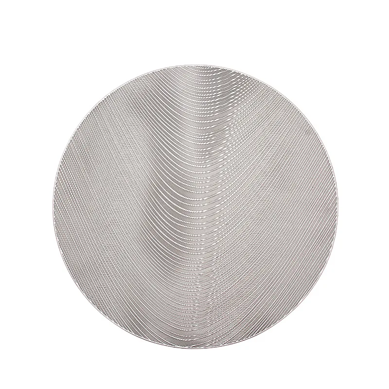 Waterproof Customized Coaster Set Flow Yarn Style Portgable Coffee Mug Glass Cup Placemats