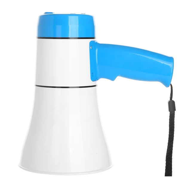 Multifunction Loudspeaker Mini Megaphones Battery Rechargeable Small Plastic Megaphone