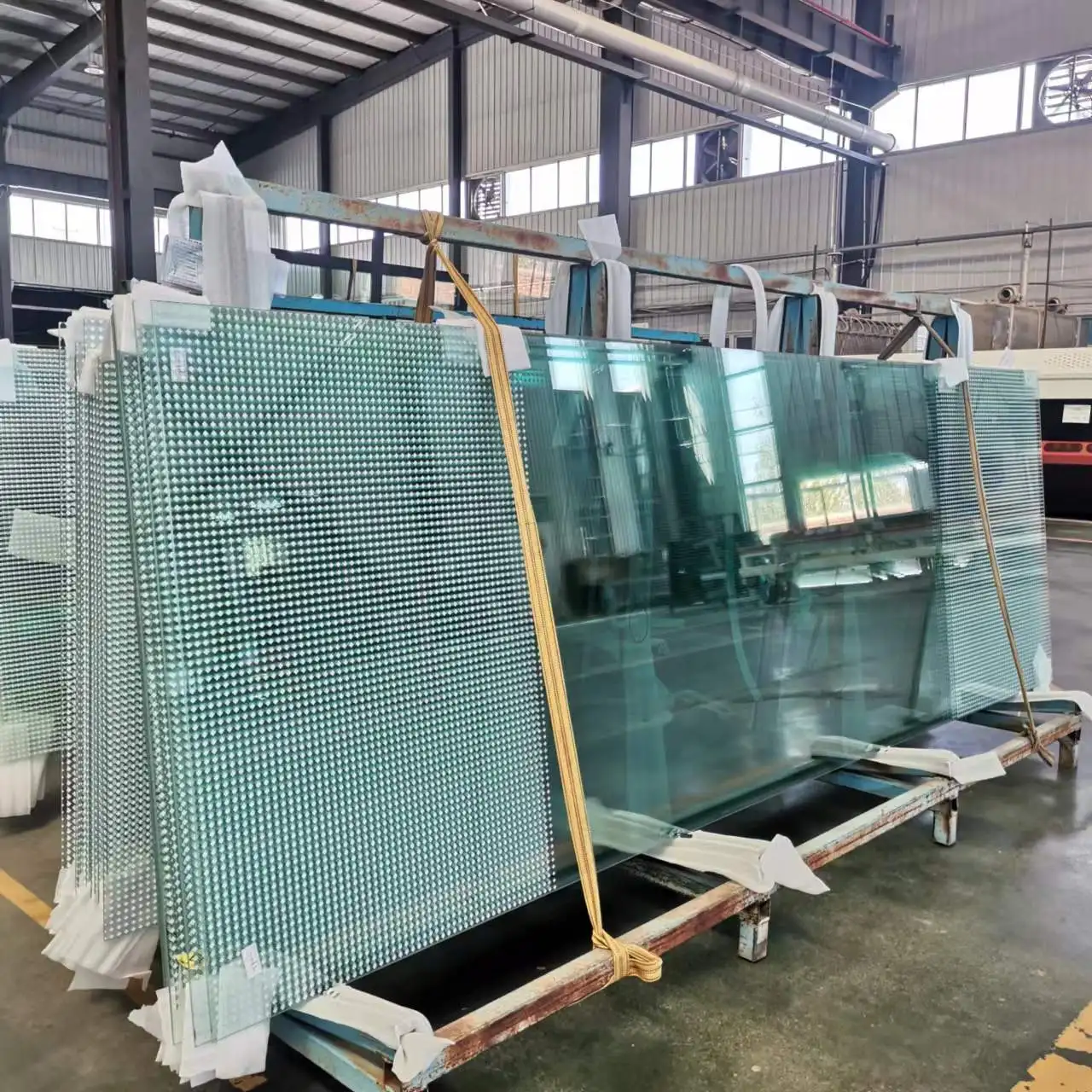 Architectural Glass Ceramic Fritted Silk Screen Tempered Toughened Glass