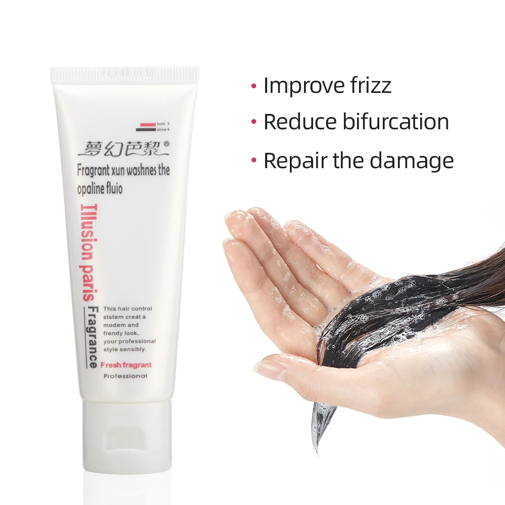 Domelay Private Label Dry Hair Damaged Shampoo Repair Curly Hair Shampoo