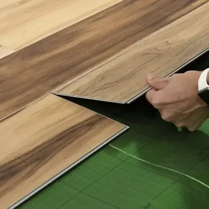 Vinyl Lay Plank Flooring Luxury Commercial Use Loose PVC Tropical Indoor Vinyl Flooring in China Vinyl Flooring for Hospital