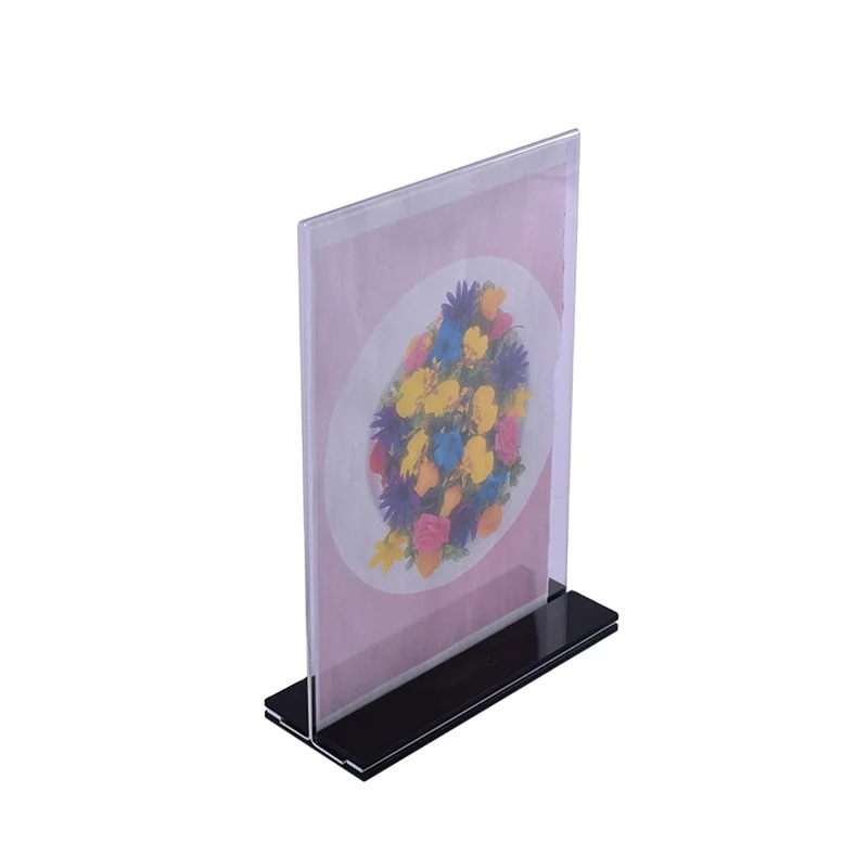 Cheap price good quality customized design acrylic table talker