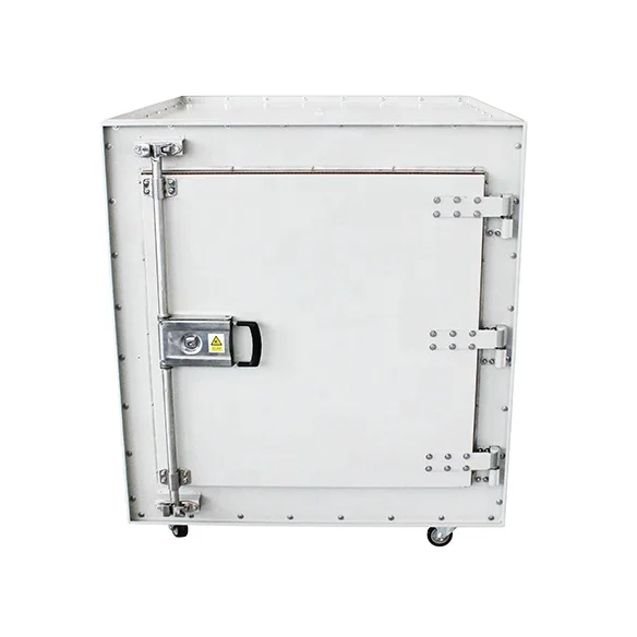 1000(L)x1000(W)x(H)1000 mm Largest Manual EMI shielding Box high isolation 6G Wifi6 Bluetooth Antenna Test RF shield box