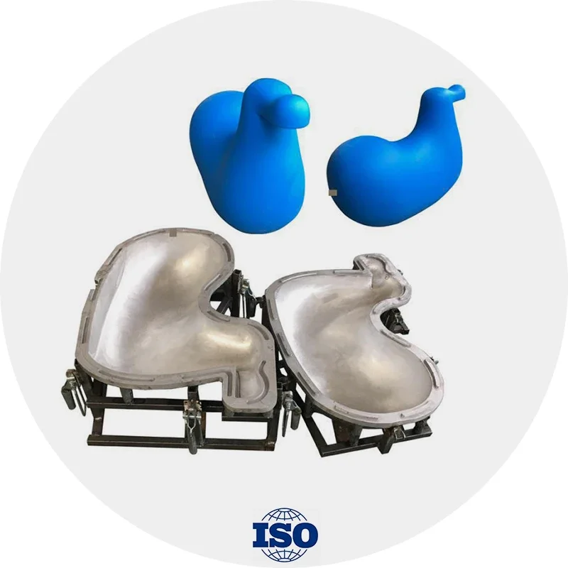 Custom roto mold LDPE plastic big rotomolded rescue plastic boat mold canoe rotational moulds