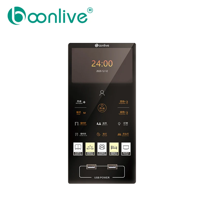 Boonlive Shenzhen Luxury Capacitive Led Electrical Tuya Smart Wifi Zigbee Wall Touch Switches Sensor Panel