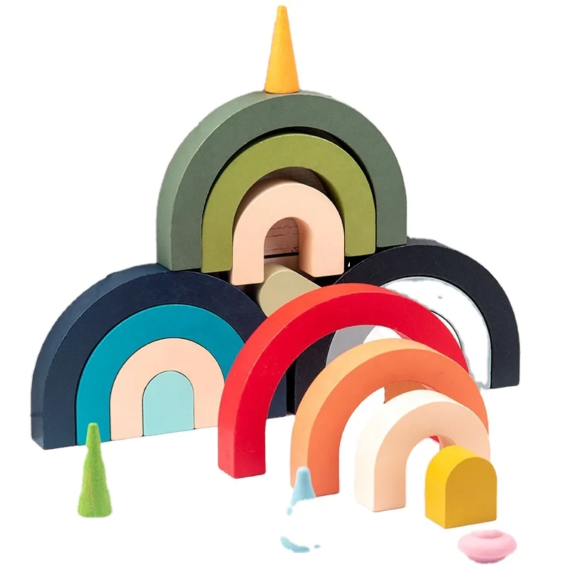 Montessori Wooden Educational Toddler Toys Geometry Toys and Hobbies for kids gifts