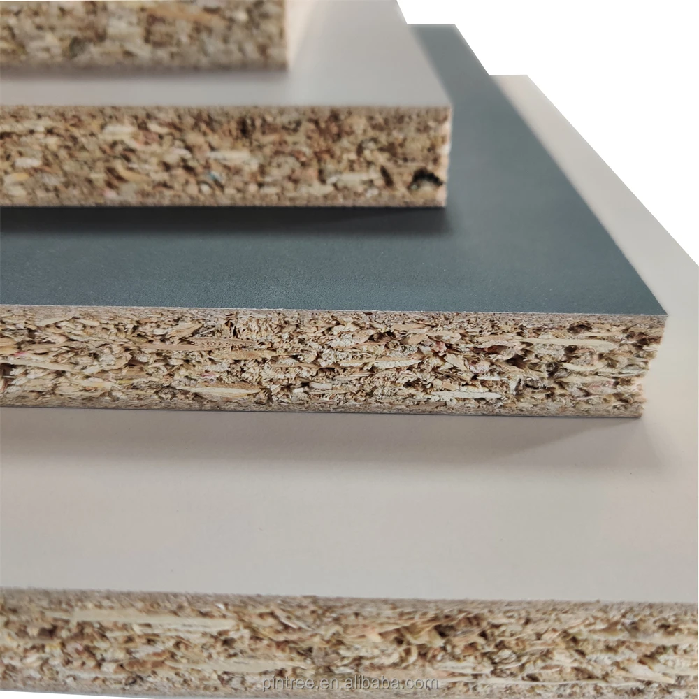 18mm melamine surface chipboard 2100*2800mm melamine particle board for furniture