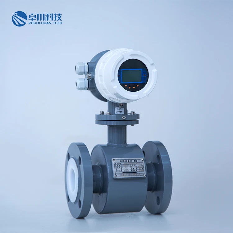 Apure Flowmeter Electromagnetic Acid Electromagnetic Flow Meter Magnetic Flow Sensor