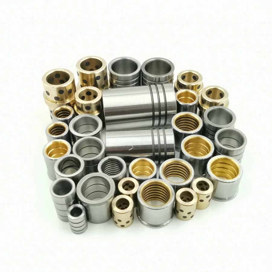 Graphite Inserts Copper Graphite Inserts Lubrication Bearing Graphite Inserts Oil Free Bushings