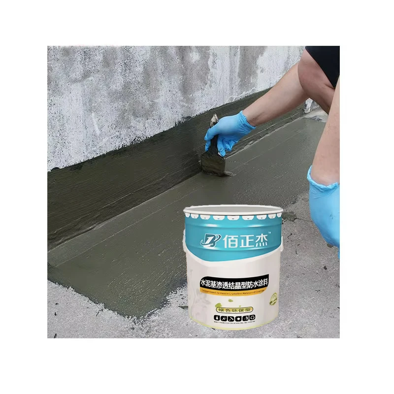 Permanent Active Cement Coatings Roof Waterproofing Paint Waterproof Material