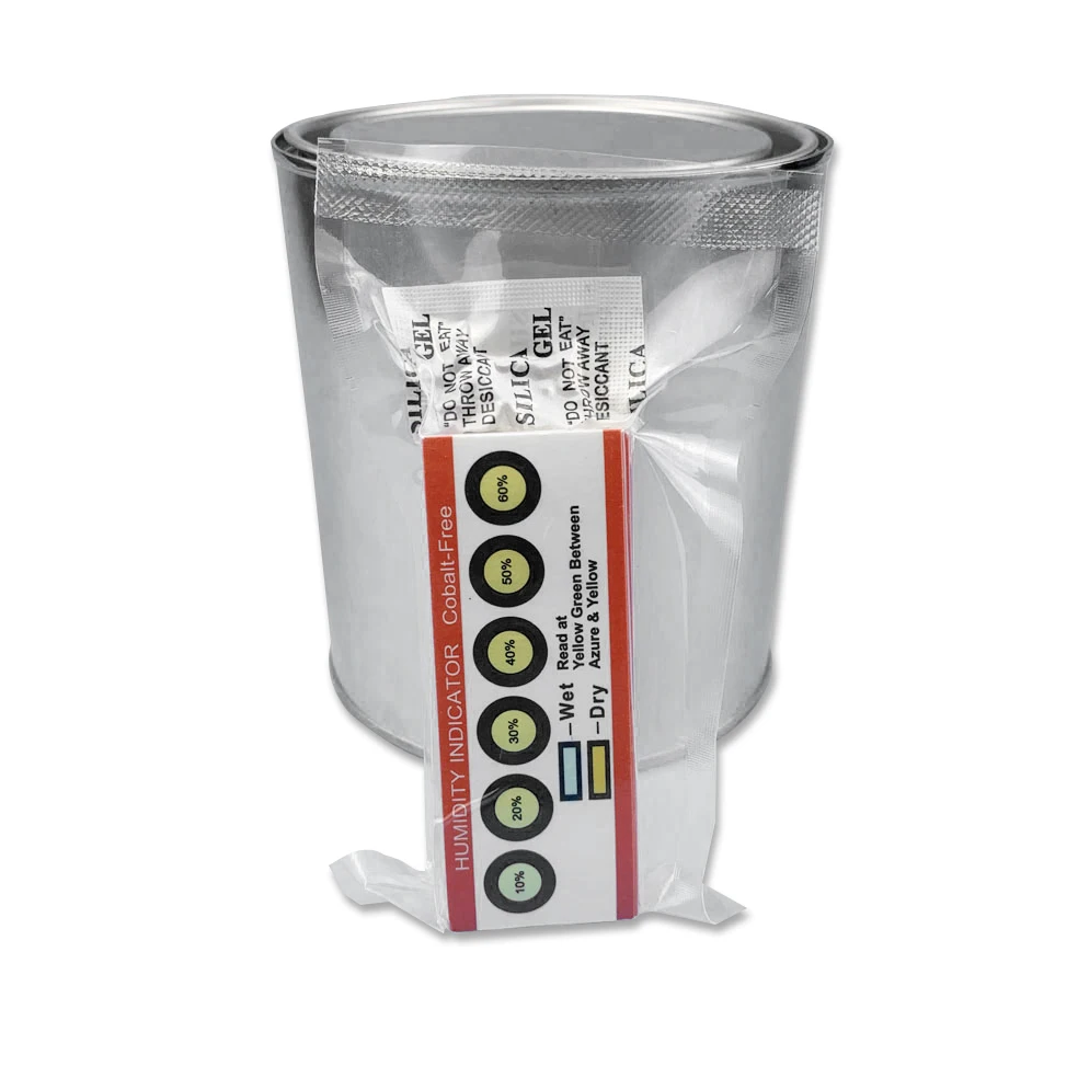 
Customized Different Dots Yellow Humidity Indicator Card 