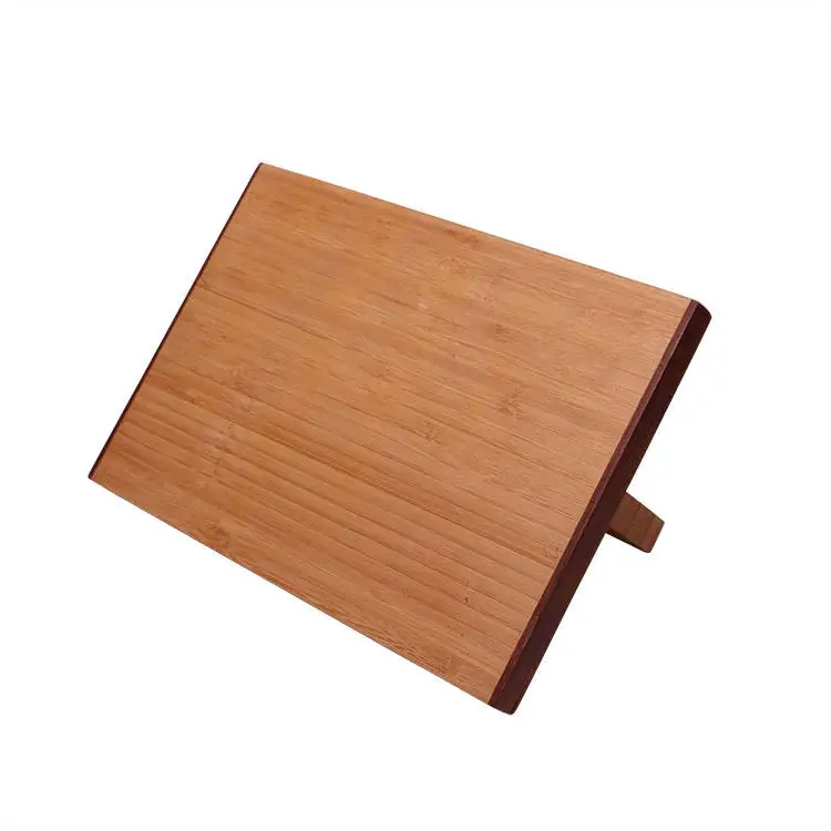 Fashion Modern Style Knives Block Bamboo Wood Kitchen Knife Holder Storage Rack Without Knives