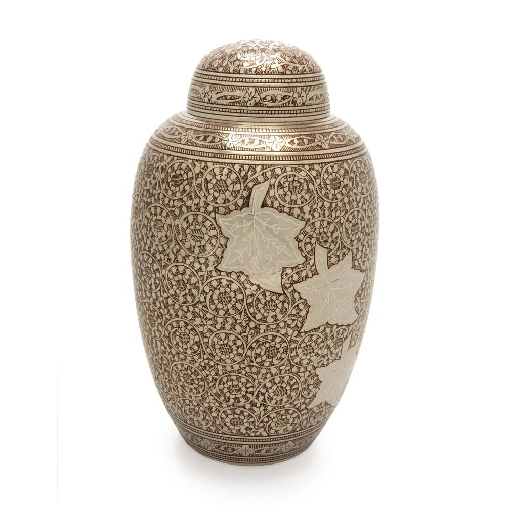 Antique Copper Urns for Dog Ashes or Memorial Cat Urns for Cremation Garden Cremation Urns