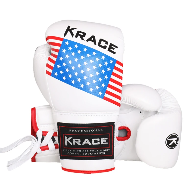 KRACE 2020 индивидуальный дизайн производитель Пакистан оптом профессиональные высококачественные мужские тренировочные боксерские перчатки из искусственной кожи