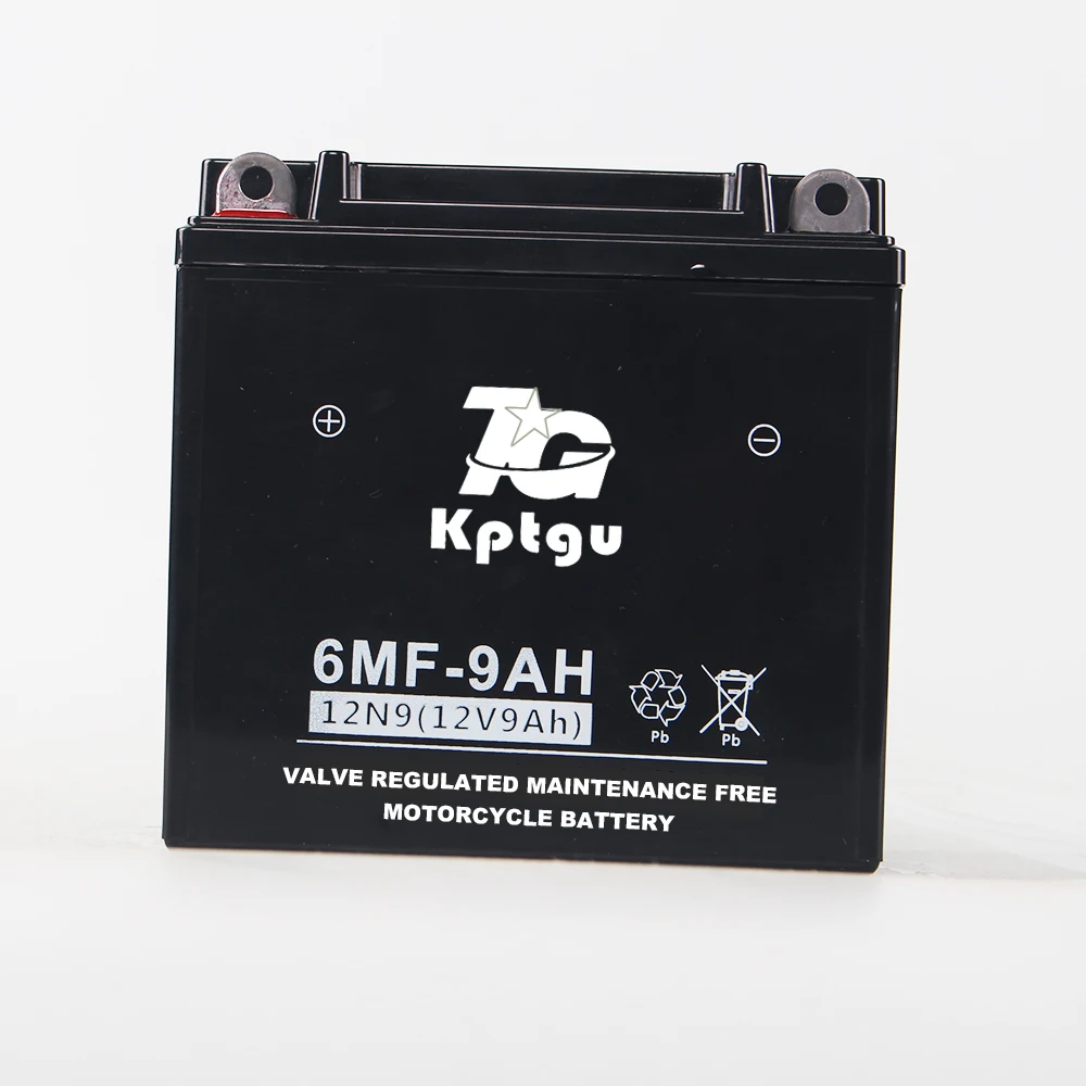  12V 9Ah High Quality Starting Power VRLA Sealed Maintenance Free Rechargeable Lead Acid 12N9 Motorcycle